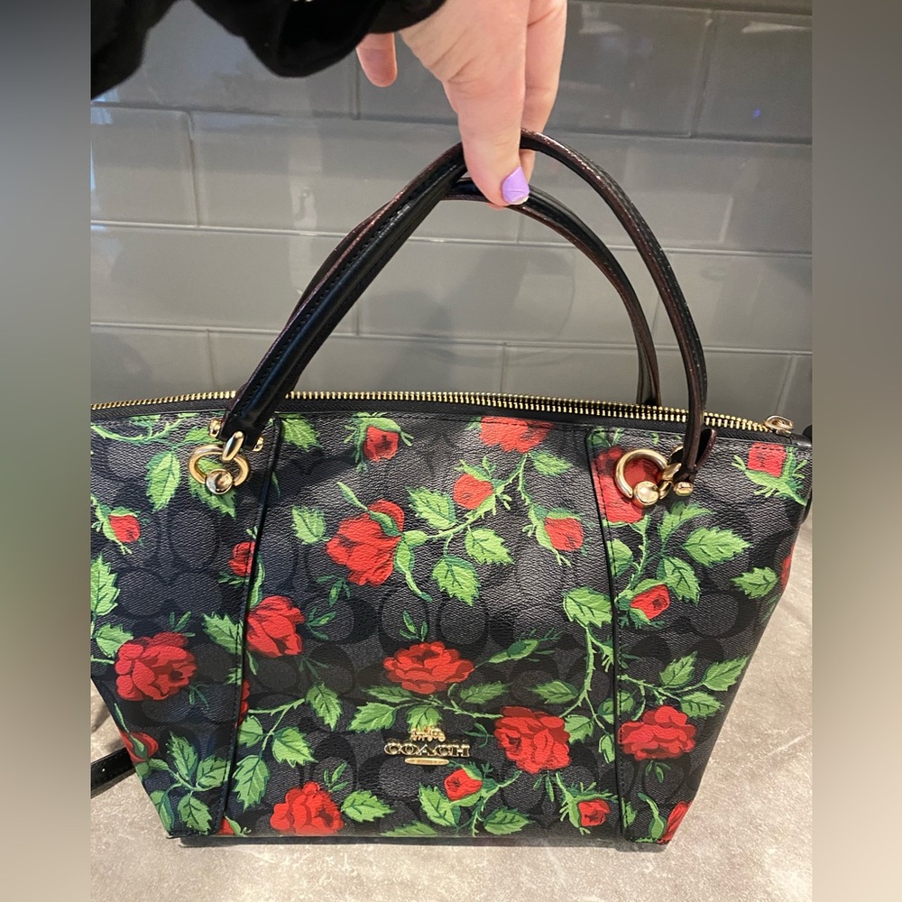 Coach Floral Tote Bag